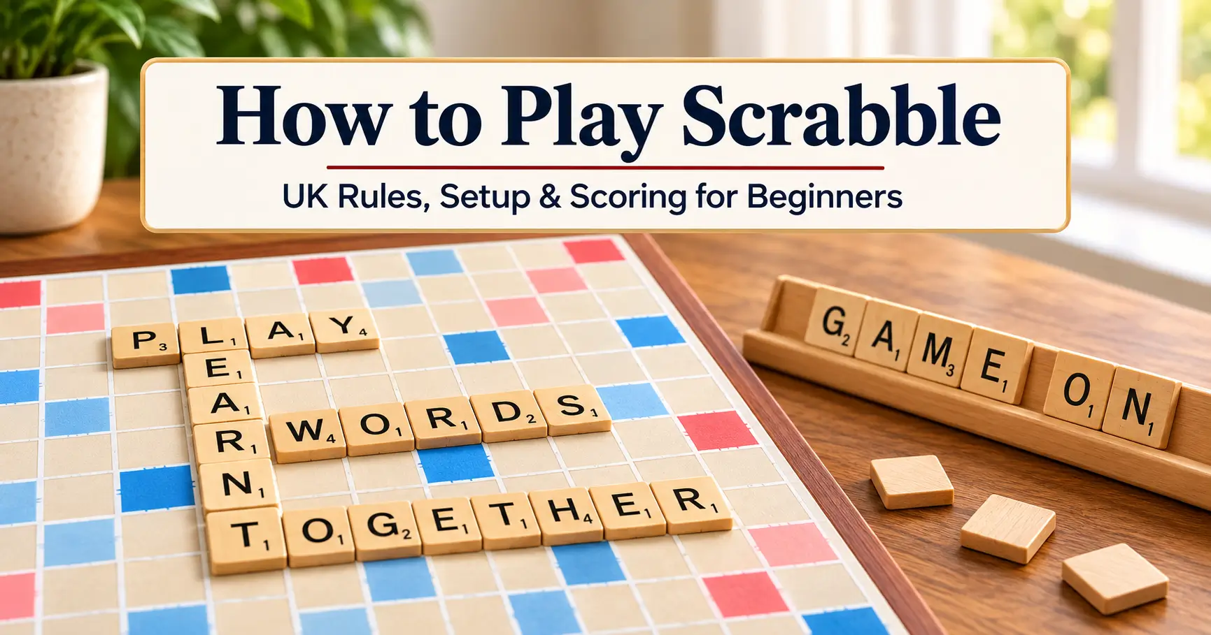 How to play Scrabble UK beginner guide